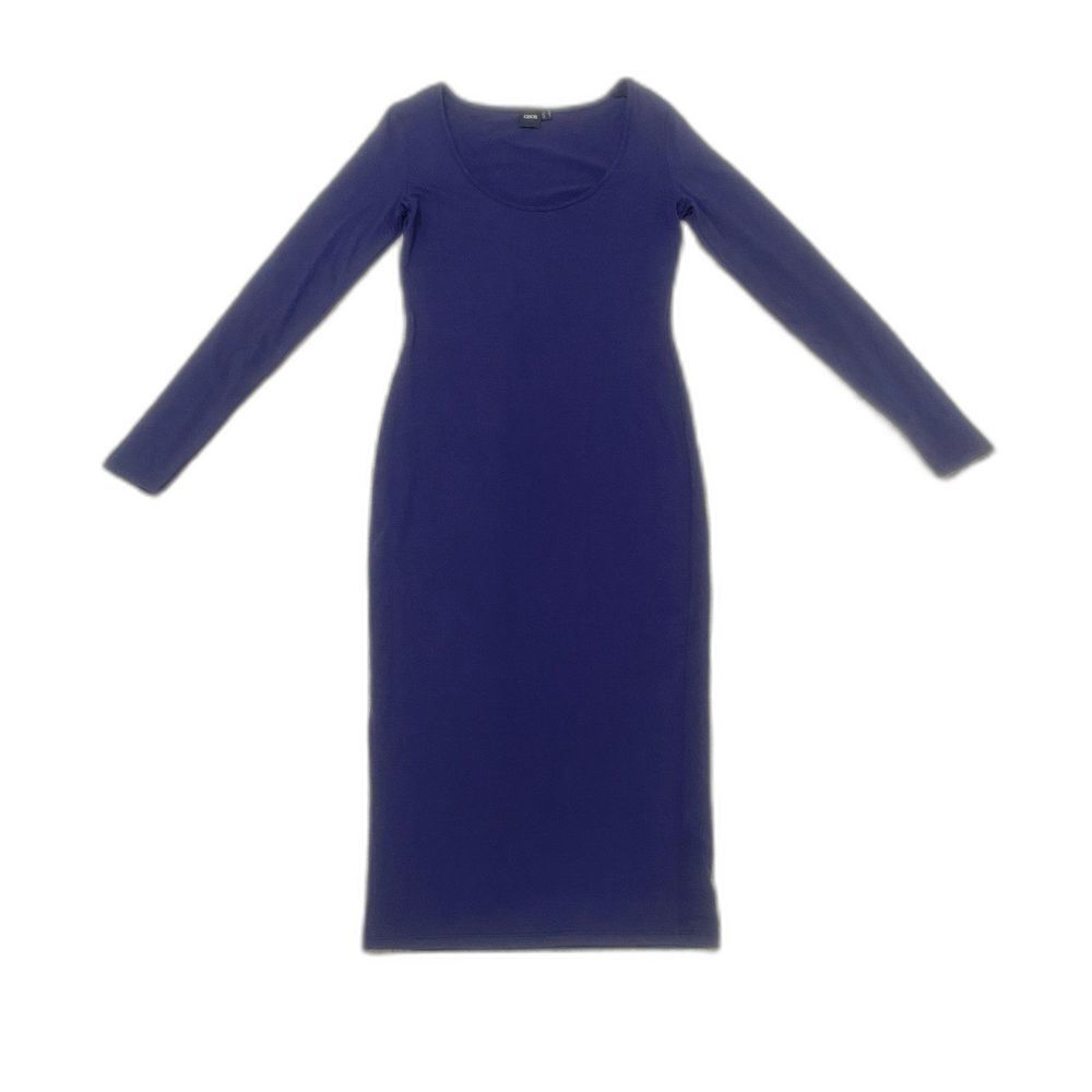 ASOS Women's Size US 6 UK 10 Long Sleeve Round Neck Maxi Dress - Picture 1 of 4